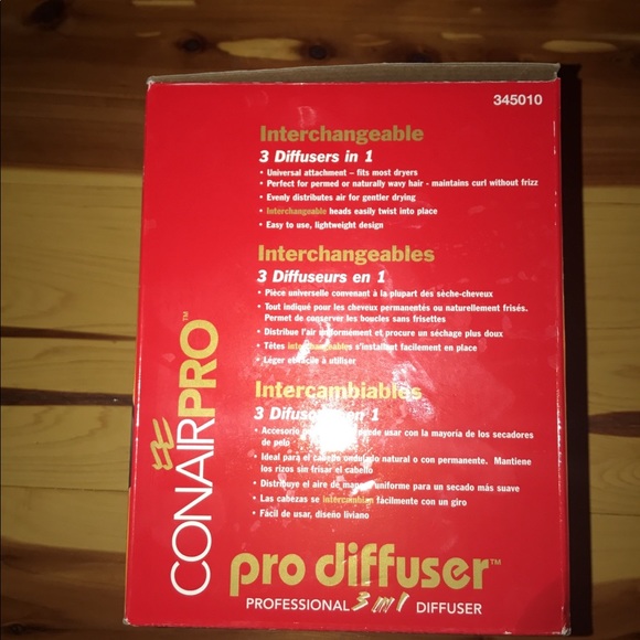 NIB Conair Pro 3 in 1 diffuser - Picture 2 of 4